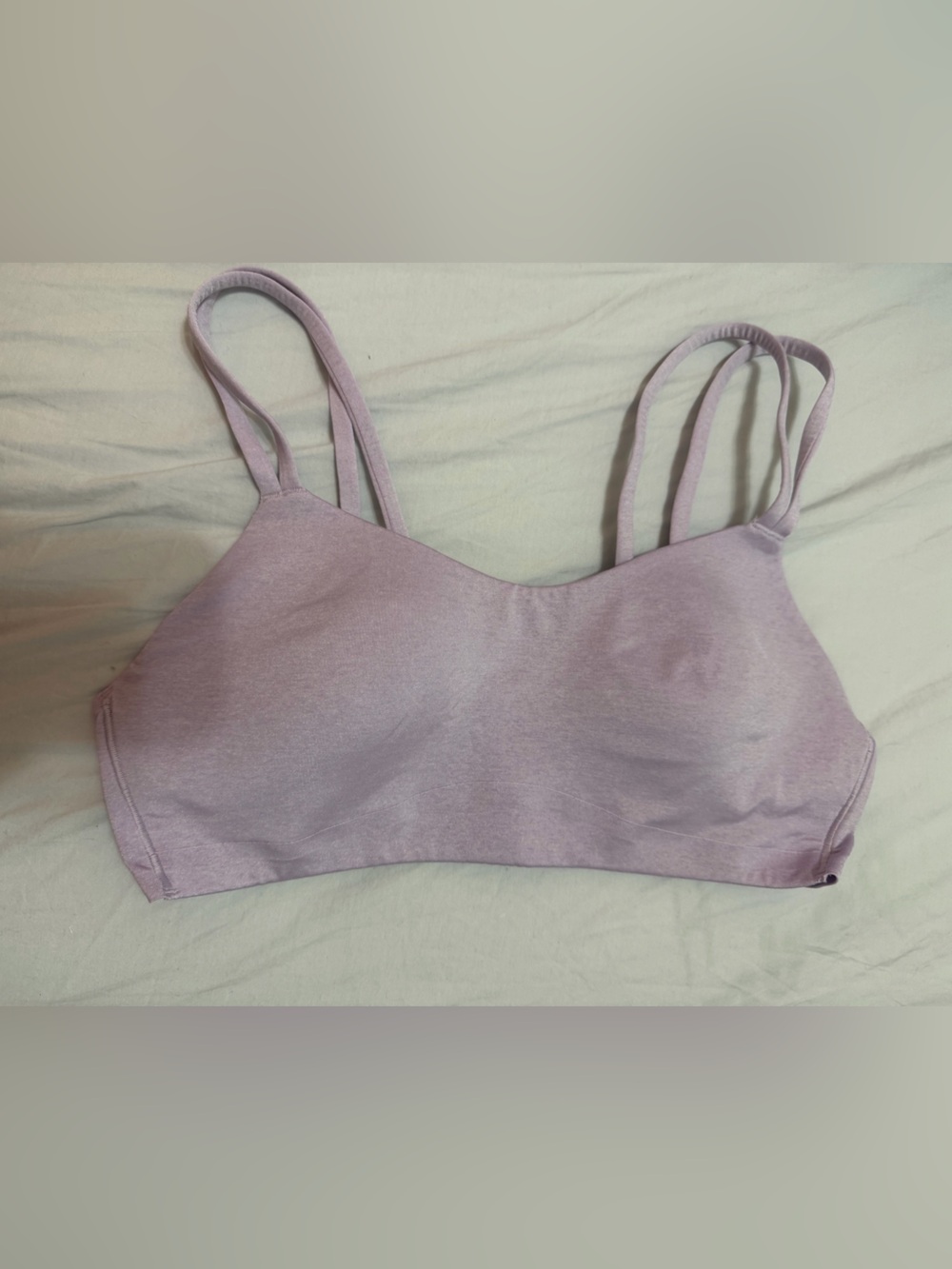 Light Lavender Lululemon Double-Strap Sports Bra